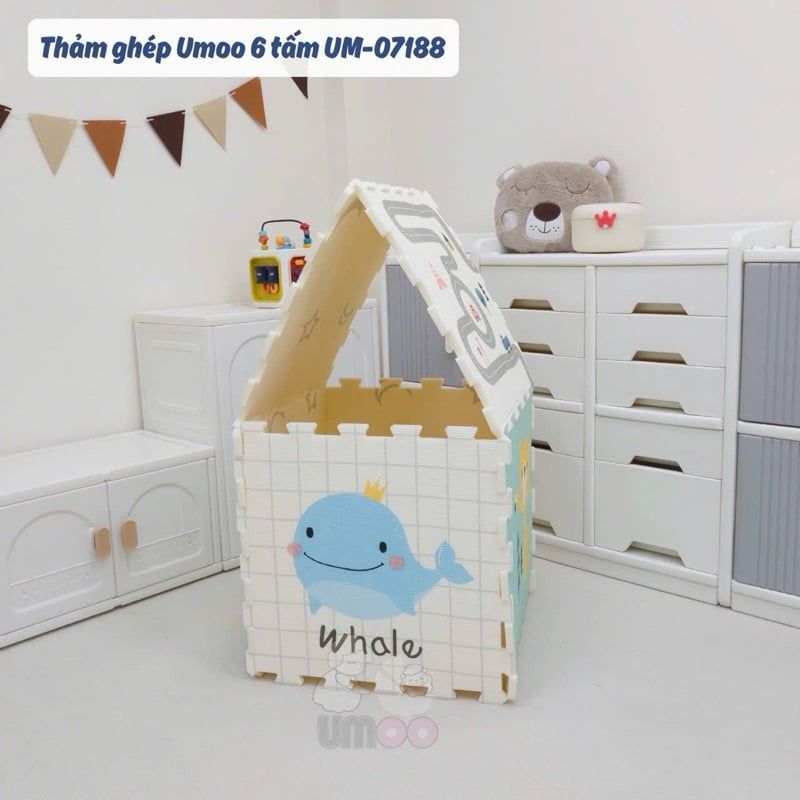  Thảm Ghép Umoo 9 Tấm UM - 07189 