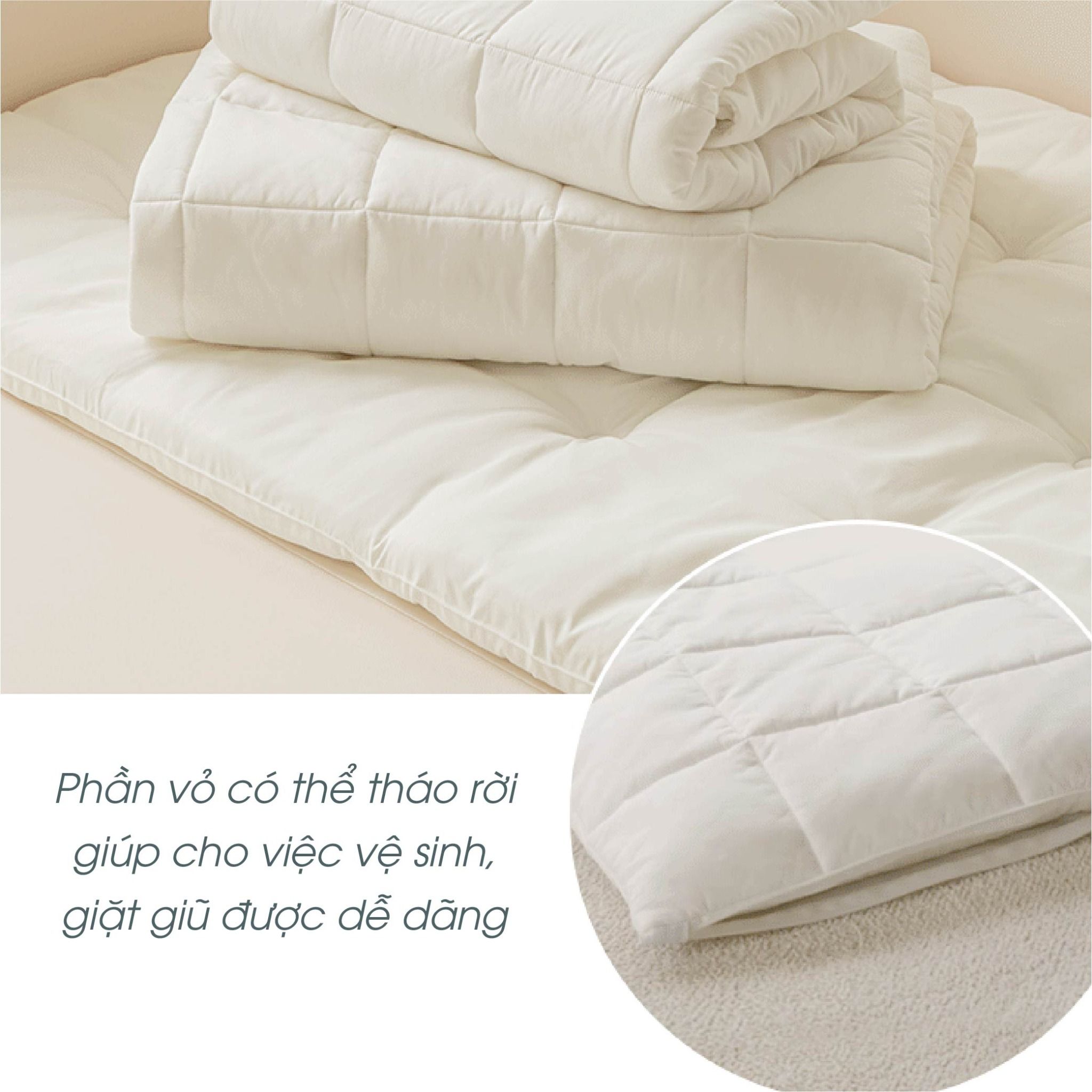  Thảm Modal Baby Dono & Dono - 100cm * 145cm , dày 5cm 