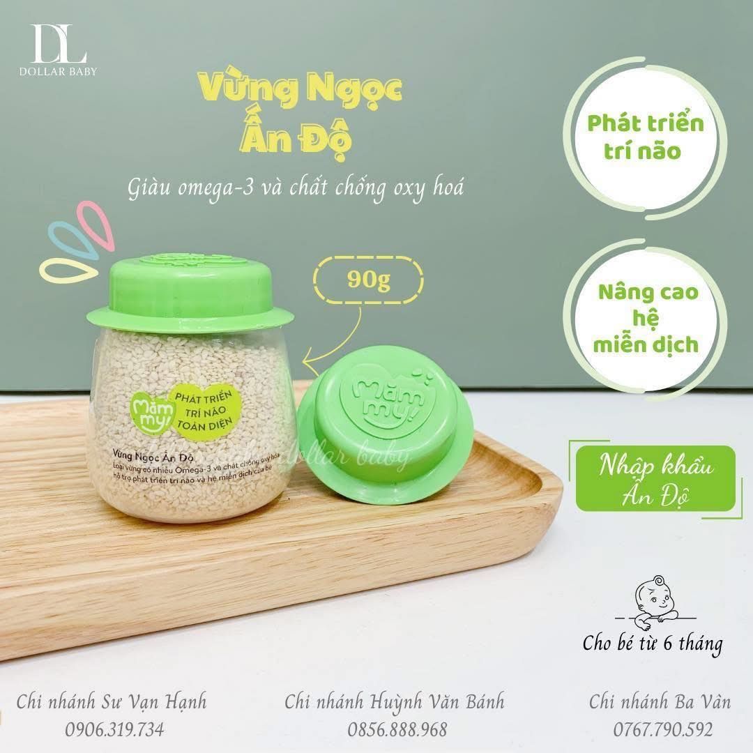  Hạt Ăn Dặm Hữu Cơ MămMy  / 6 Tháng 