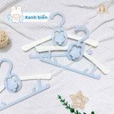  Set 5 móc treo quần áo hình thỏ cho bé 
