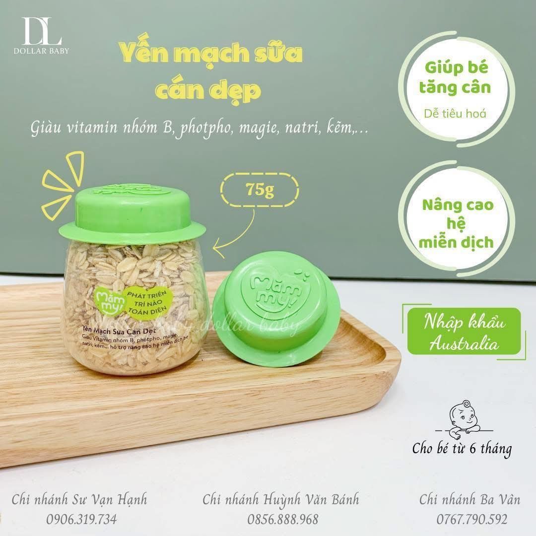  Hạt Ăn Dặm Hữu Cơ MămMy  / 6 Tháng 