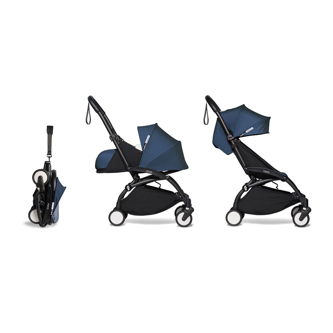  Xe đẩy BABYZEN YOYO² - 0+ 6+ Baby Stroller Complete Set (Khung đen) 