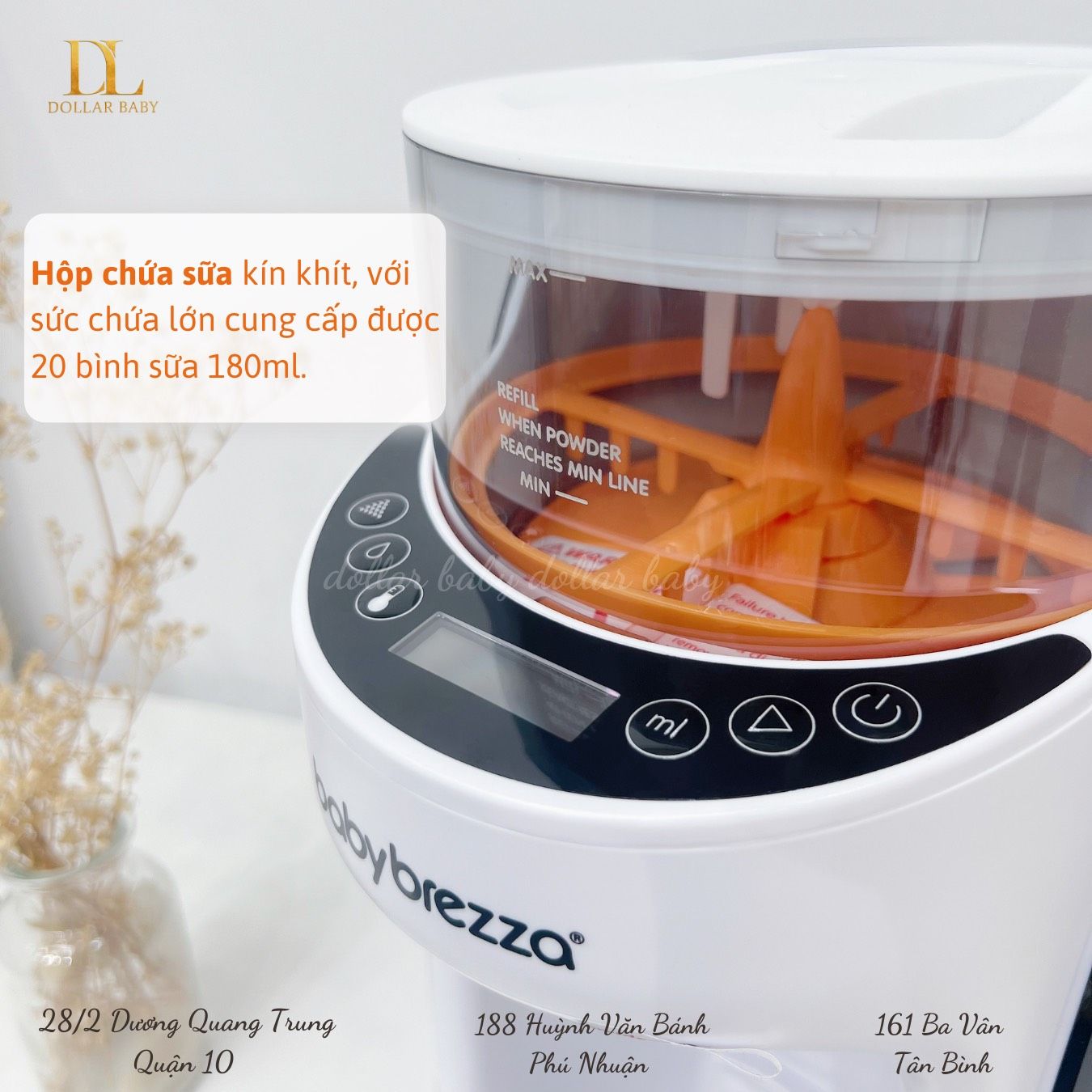  Máy pha sữa Baby Brezza Formula Pro Advanced 