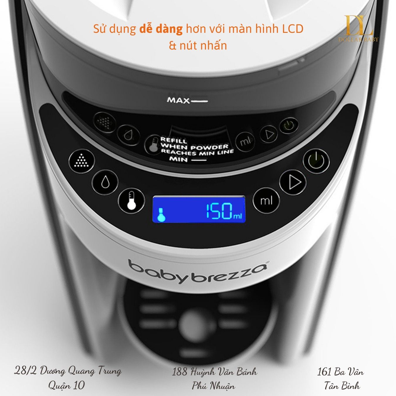  Máy pha sữa Baby Brezza Formula Pro Advanced 