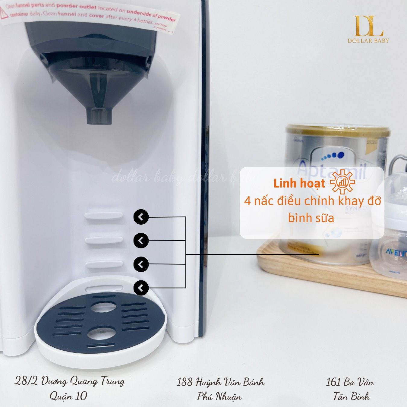  Máy pha sữa Baby Brezza Formula Pro Advanced 