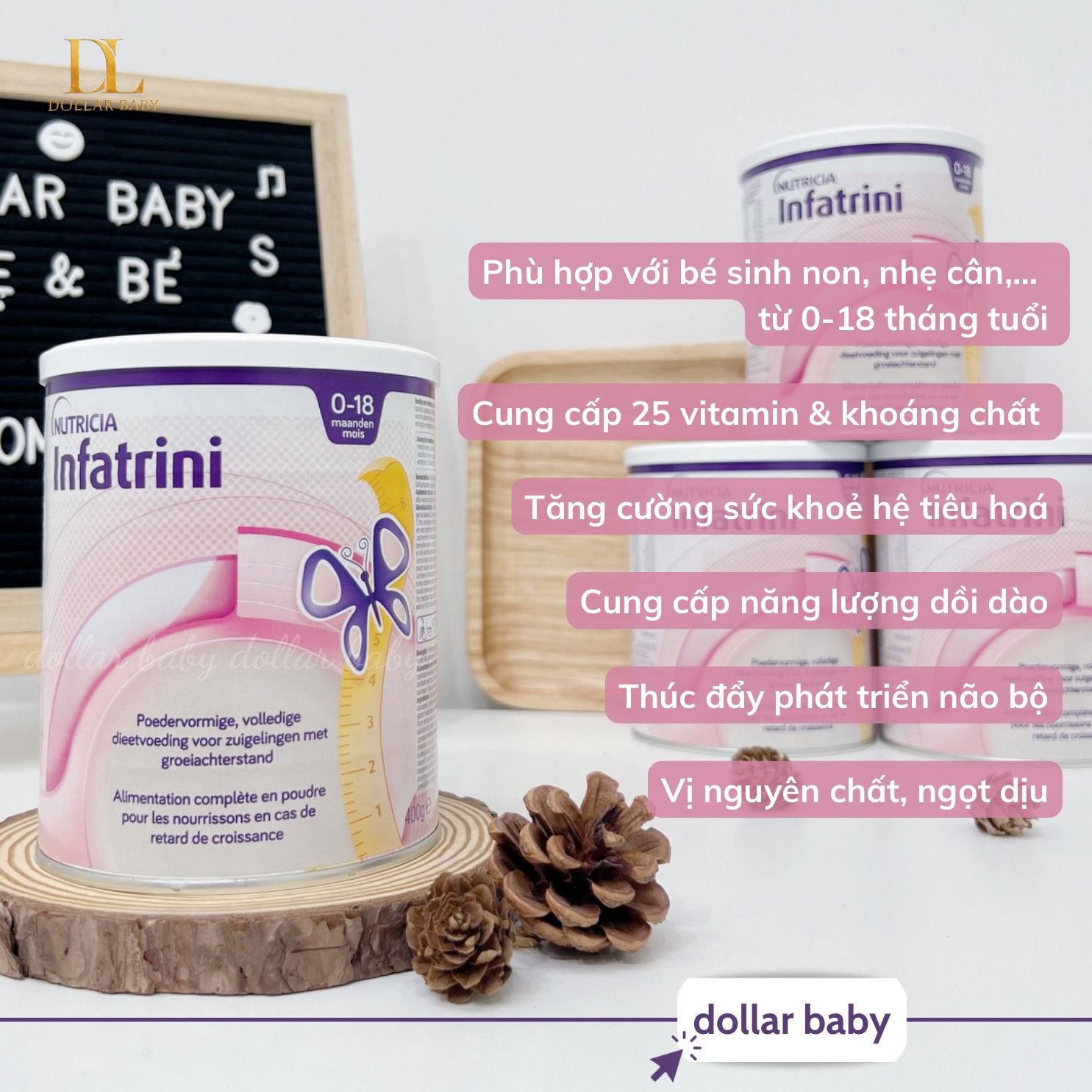  Sữa Cao Năng Lượng Infatrini Đức 