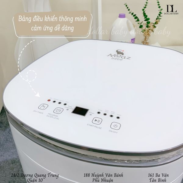  MOAZ BÉBÉ - Máy giặt sấy - MB068 Plus 