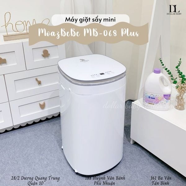  MOAZ BÉBÉ - Máy giặt sấy - MB068 Plus 