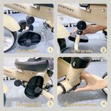  Xe Đẩy - Đạp 3 Bánh Gấp Gọn - SAMTRIKE 