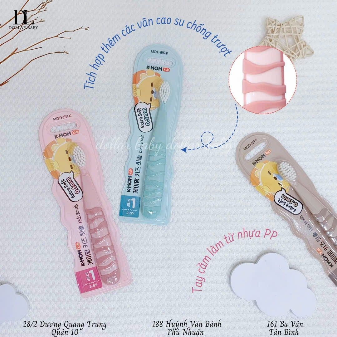  Bàn Chải Đánh Răng Cho Bé K-Mom ( 2 - 5 Tuổi ) 