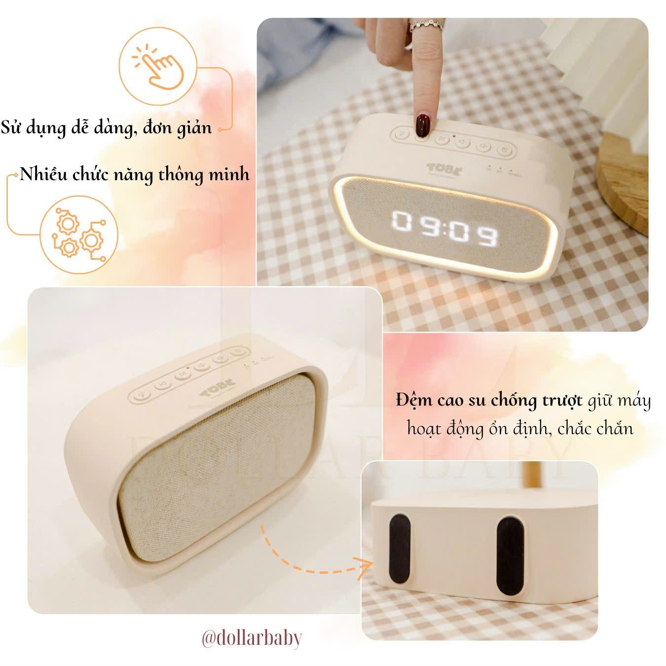  Máy tạo tiếng ồn trắng Tobe - 9123 
