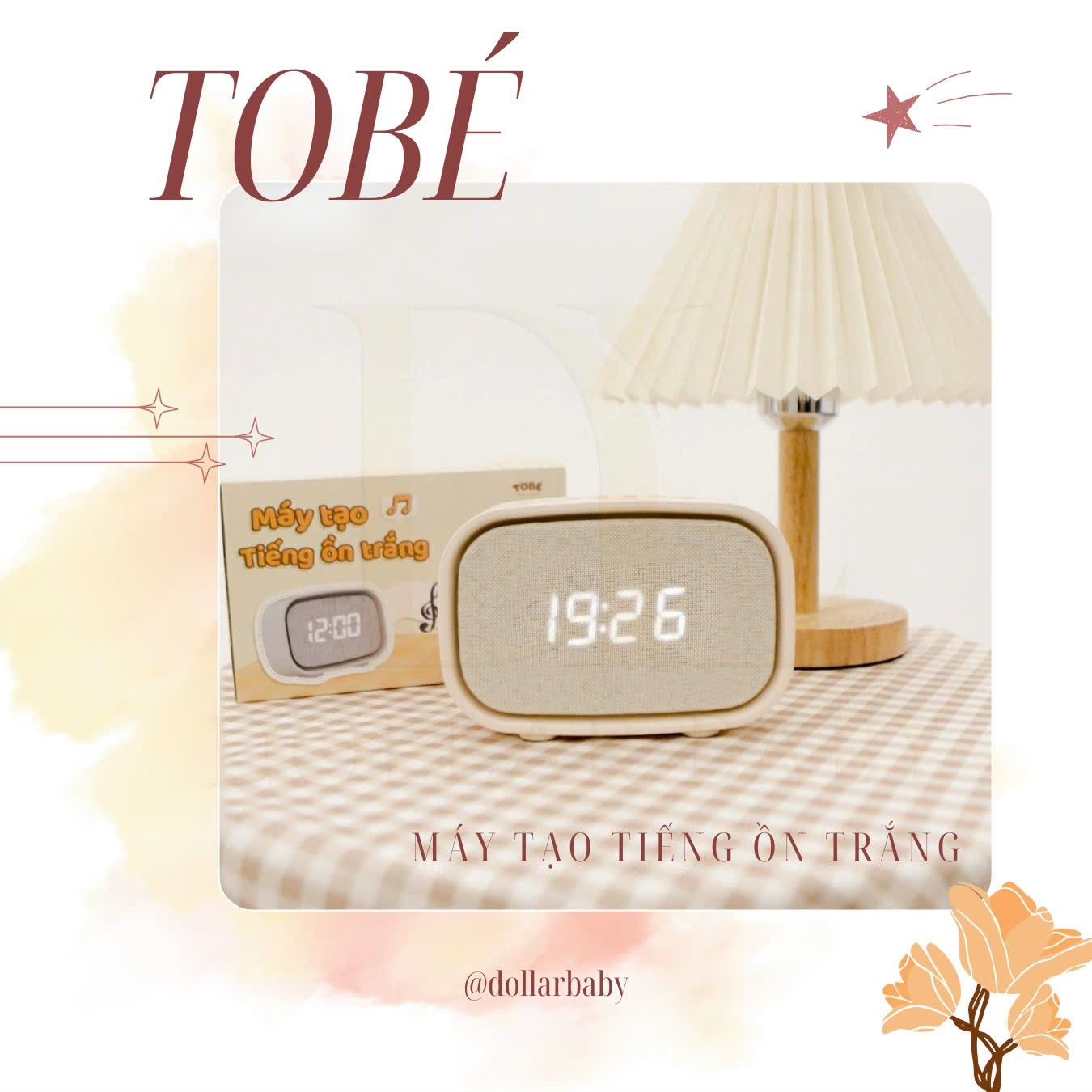  Máy tạo tiếng ồn trắng Tobe - 9123 