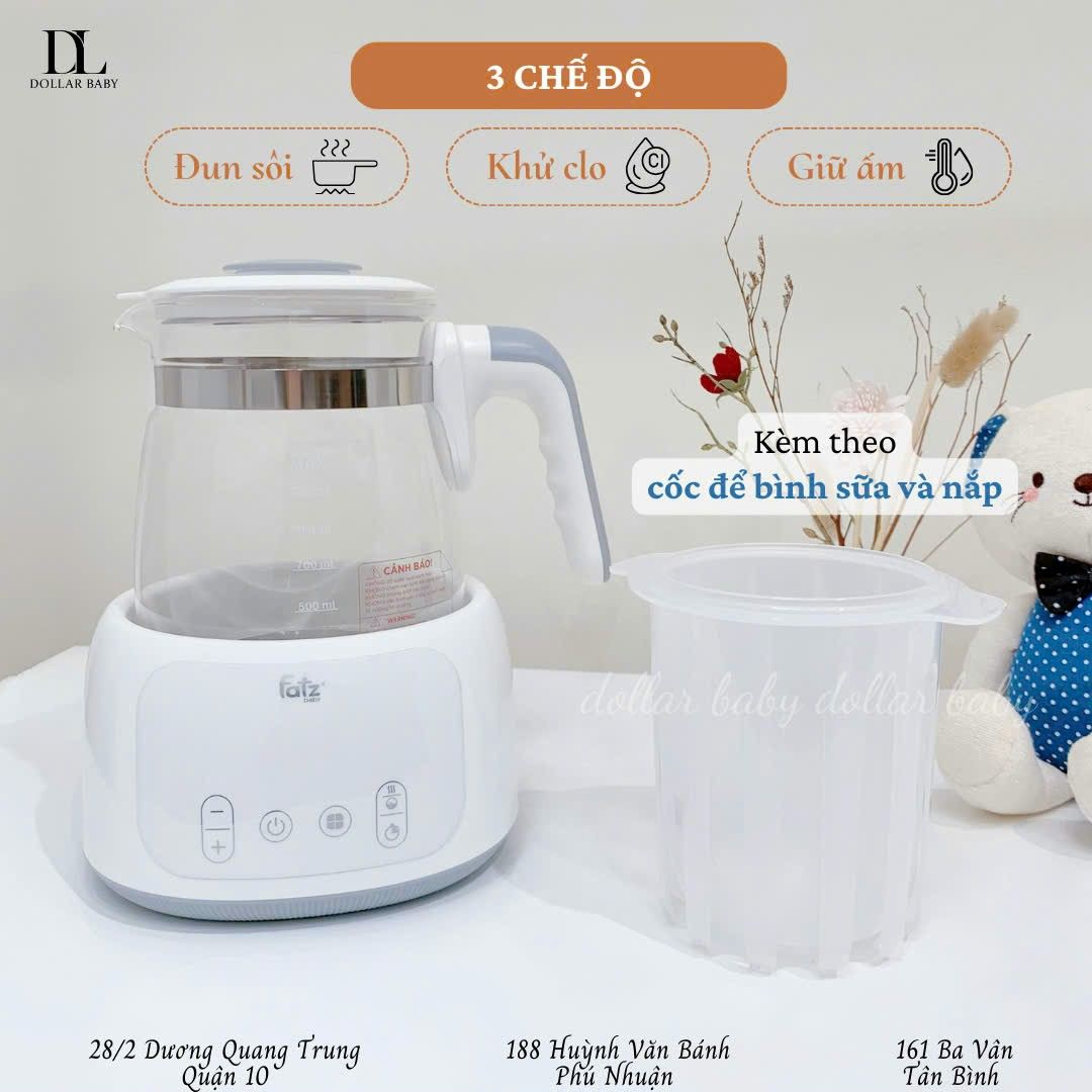  FATZ BABY - Bình đun và hâm nước pha sữa - Quick 16 