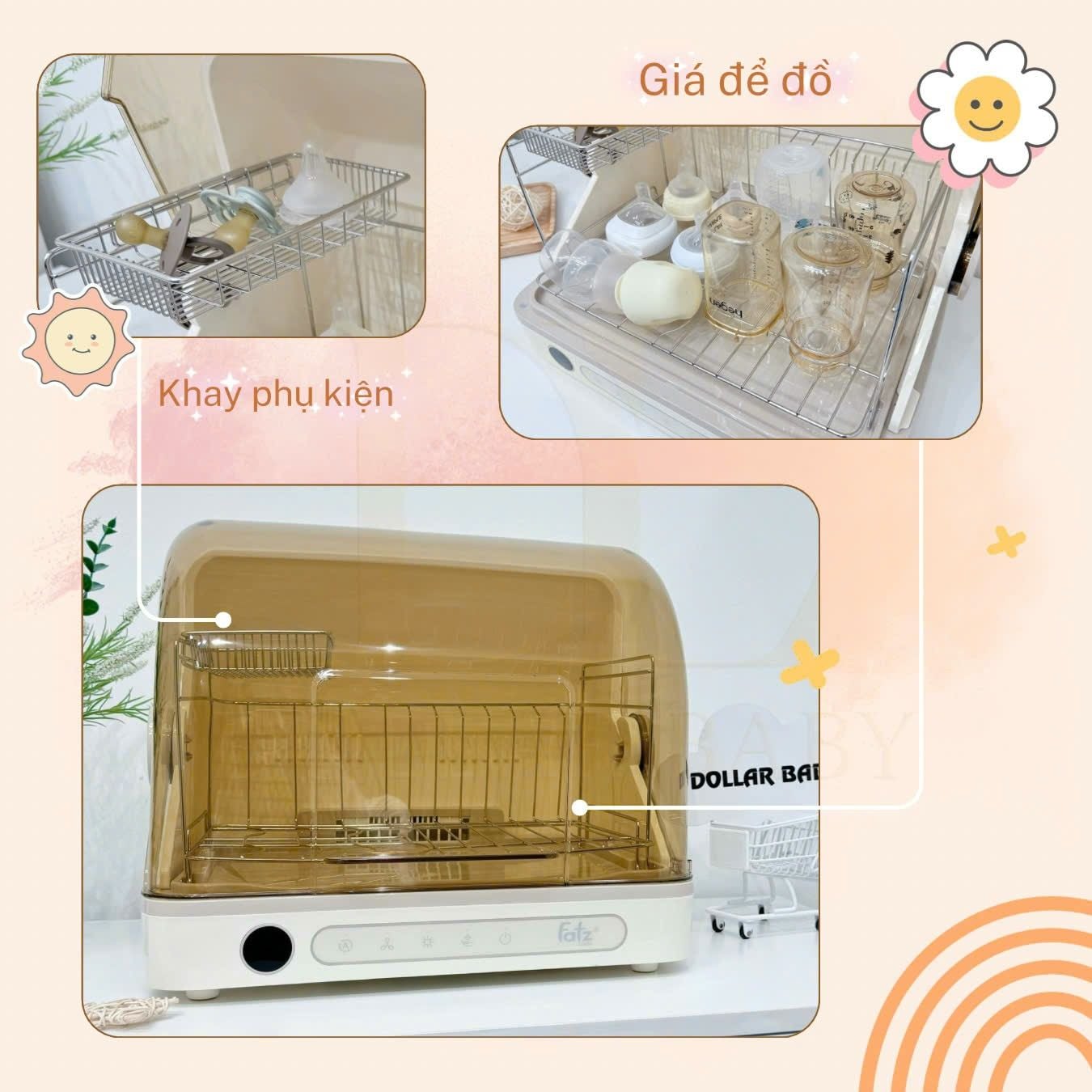  FATZ BABY - Máy úp tiệt trùng UVC -  Tidy 4 