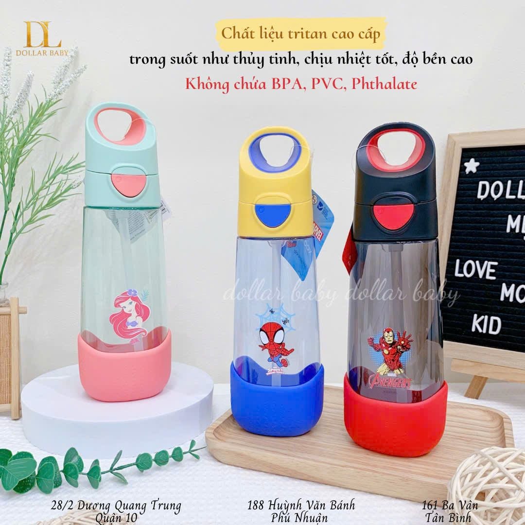  B.Box - Bình Nước Tritan Cho Bé 600ml 