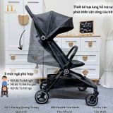  Xe Đẩy Gấp Gọn Siêu Nhẹ GB Fyn Plus Khung Carbon Siêu Nhẹ 