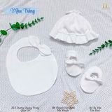  Set phụ kiện La Pomme nơ điệu pastel 