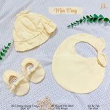  Set phụ kiện La Pomme nơ điệu pastel 