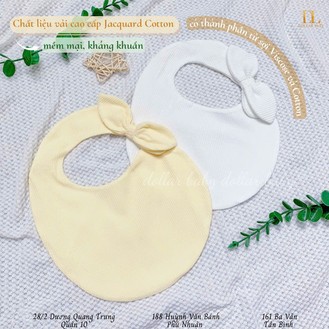  Set phụ kiện La Pomme nơ điệu pastel 