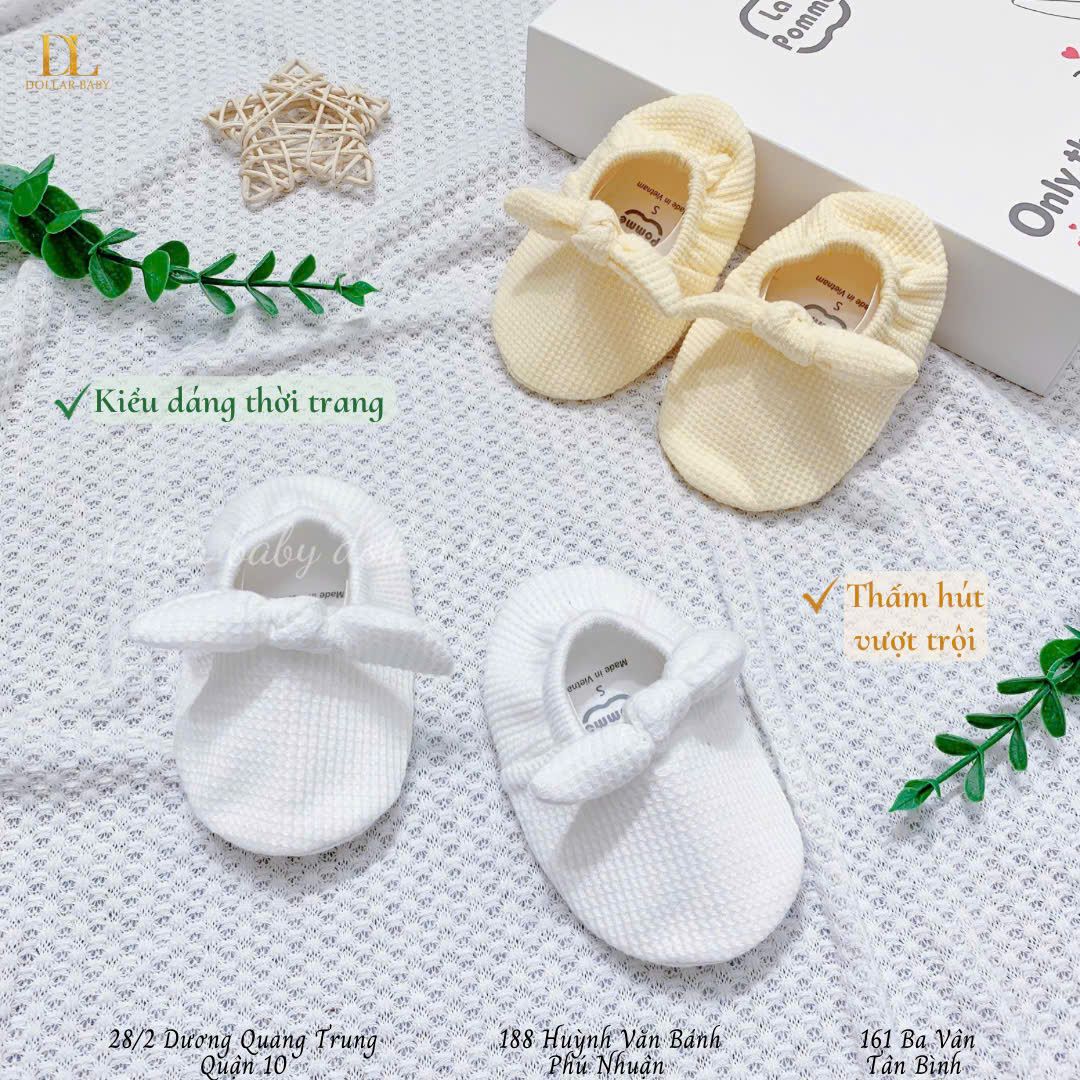  Set phụ kiện La Pomme nơ điệu pastel 