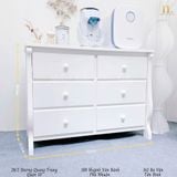  Tủ Gỗ Đựng Quần Áo Cho Bé Delta Universal 