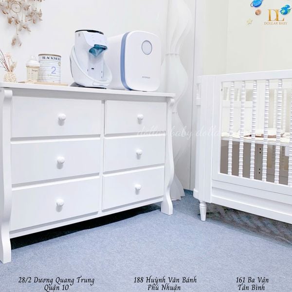  Tủ Gỗ Đựng Quần Áo Cho Bé Delta Universal 