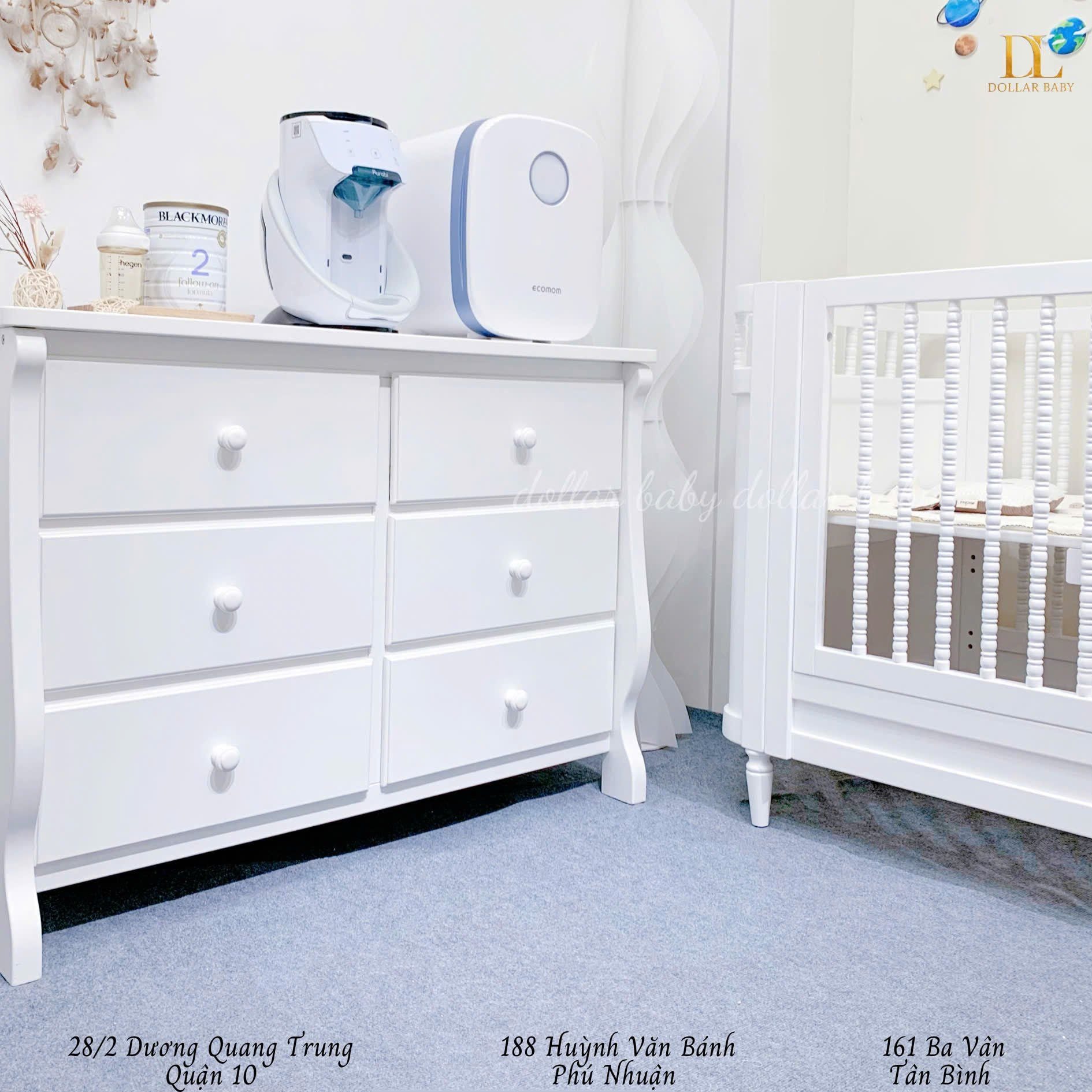  Tủ Gỗ Đựng Quần Áo Cho Bé Delta Universal 