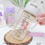  Bình tập uống Moyuum PPSU  -  Kèm Dây hút/dây trọng lực/tay cầm 