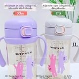  Bình tập uống Moyuum PPSU  -  Kèm Dây hút/dây trọng lực/tay cầm 