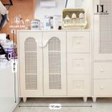  Tủ Gỗ Cánh Mây Tay Nắm Gấu 