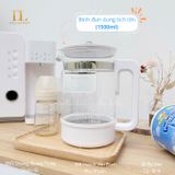  MOAZ BÉBÉ - Máy đa năng tiệt trùng sấy khô UVC và đun nước - MB104 