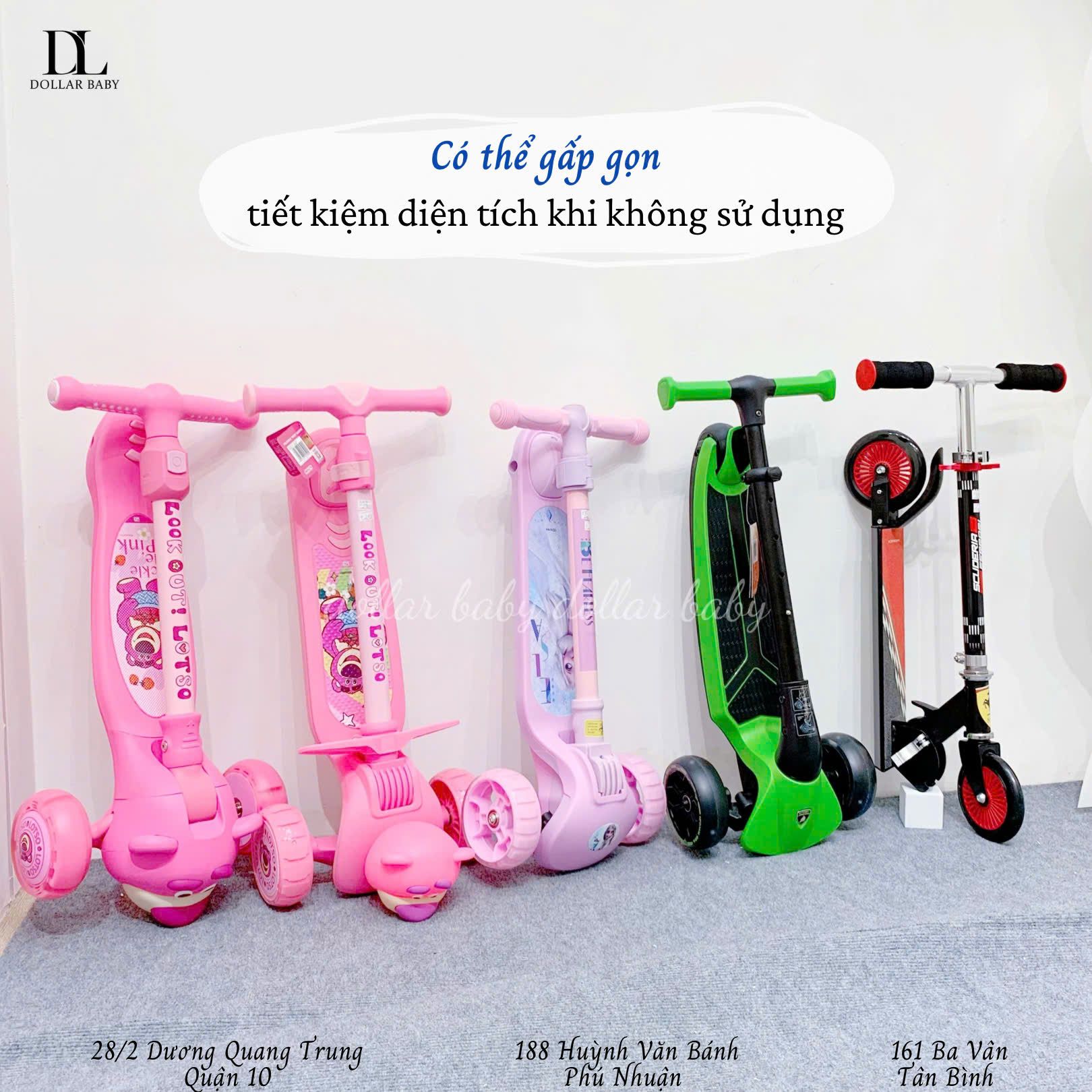  Xe Trượt Scooter Mesuca 2 / 3 bánh 