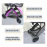  Xe đẩy nôi hai chiều Baby Trend Passport Switch 4-in-1 