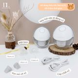  Máy Hút Sữa Không Dây Momcozy - M6 (Tặng túi trữ sữa) 