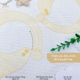  Yếm Ăn Dặm Có Máng Silicone Cho Bé Aibedo 