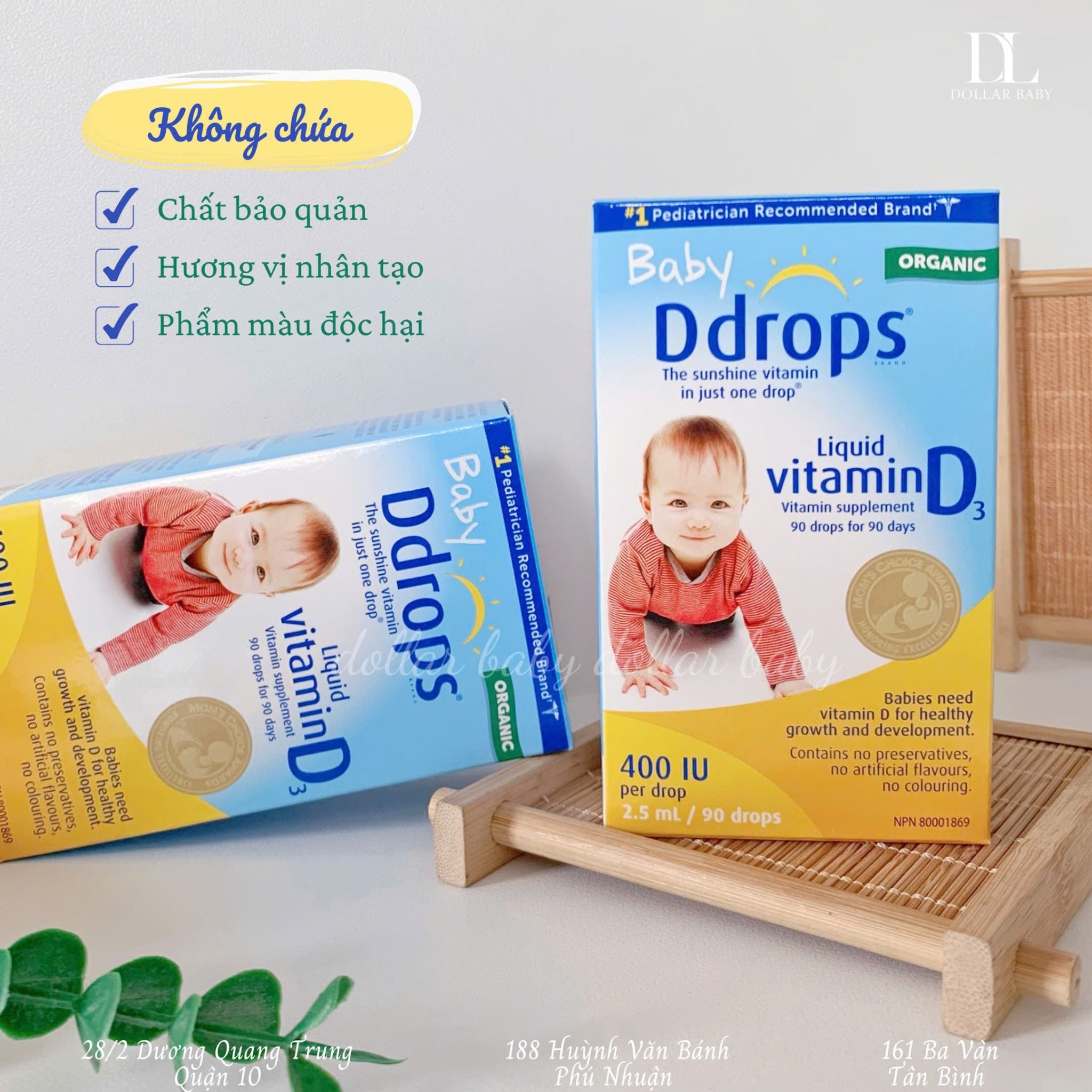  Vitamin D3 Ddrops 400IU 