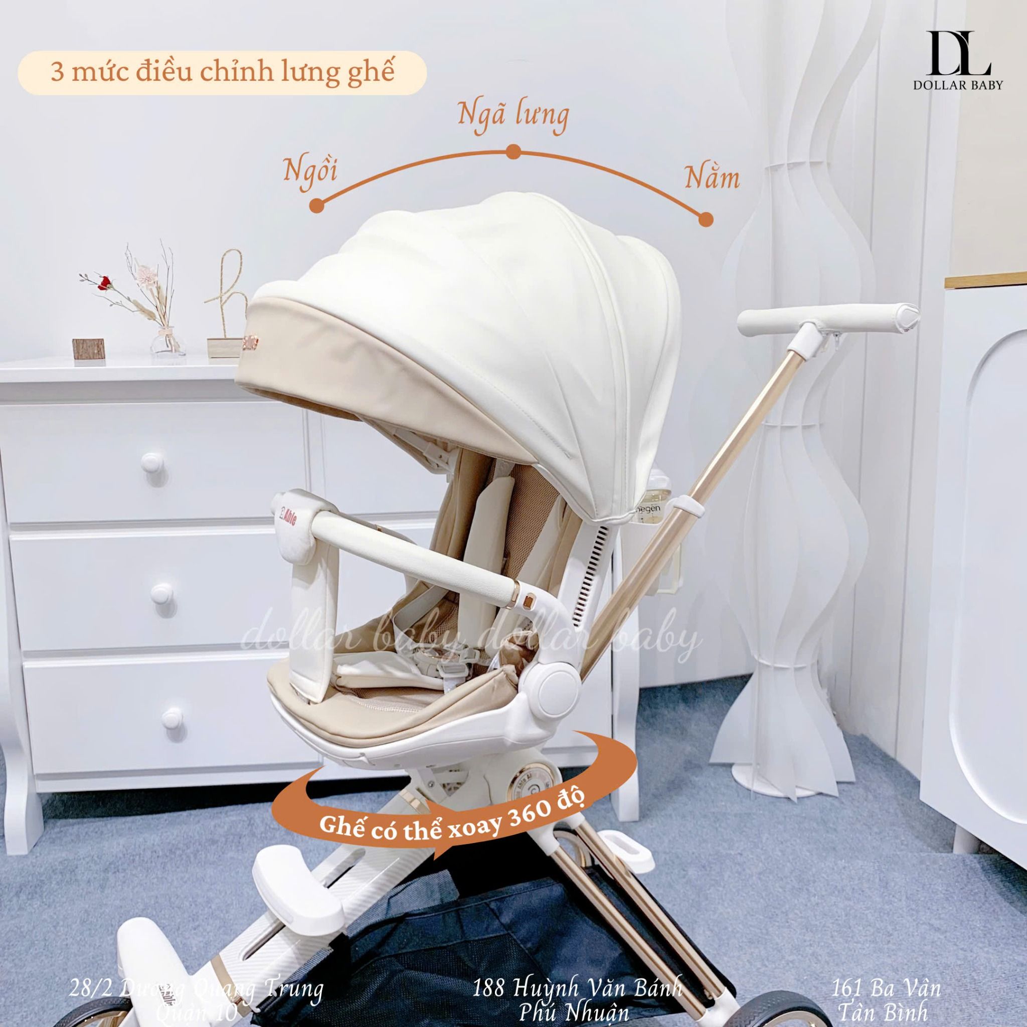  Xe Đẩy Able Cozy Shine 2024 