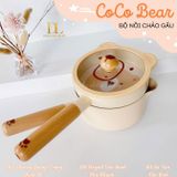  Bộ nồi chảo Coco Bear 