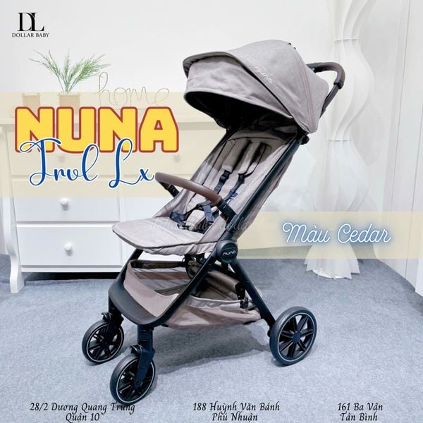  Xe Đẩy Gấp Gọn NUNA Trvl Lx - CEDAR 
