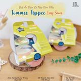  Bát Ăn Dặm Có Nắp Kèm Thìa Tommee Tippee Easy Scoop Cho Bé Từ 6 Tháng (Set 2 Cái) 