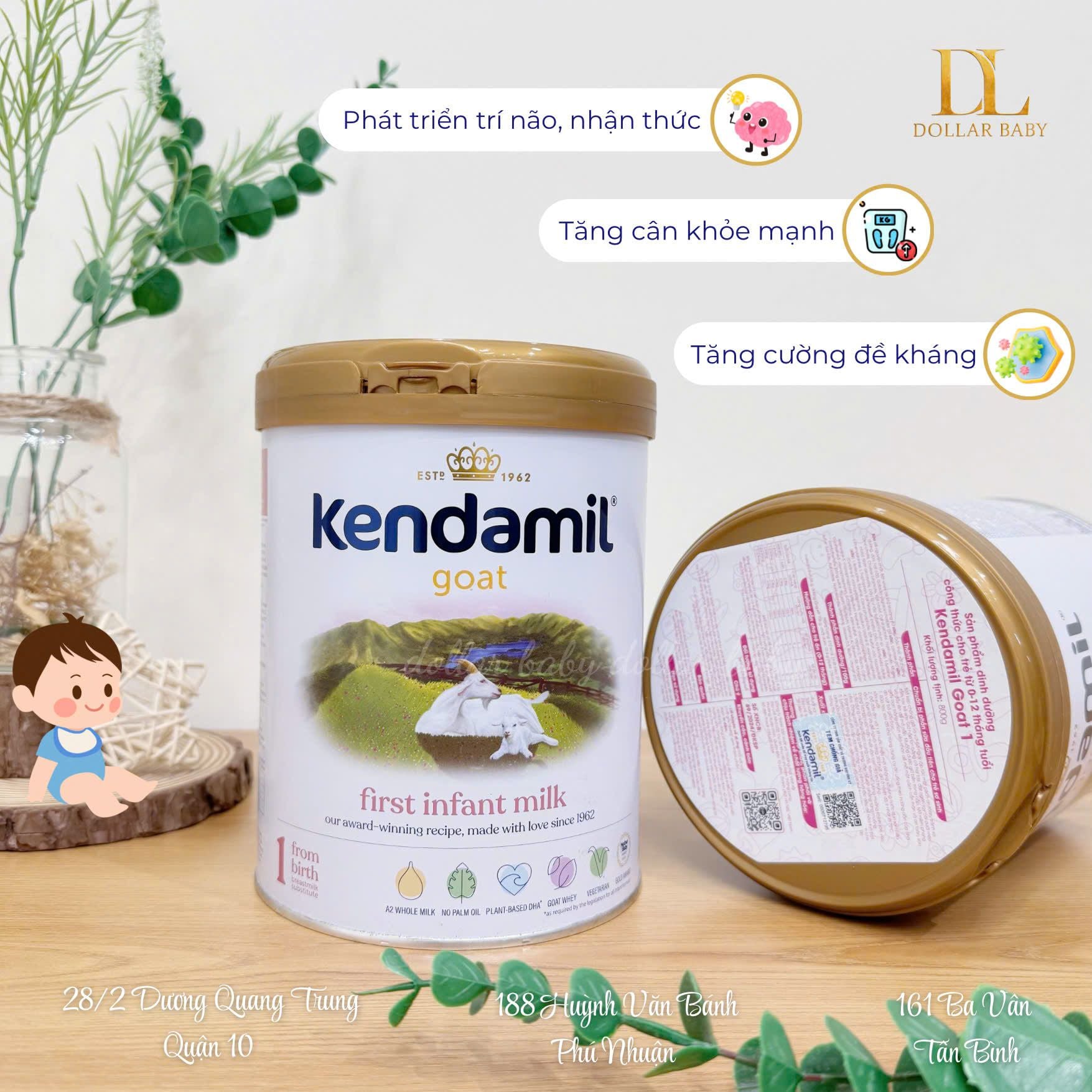  Sữa dê Kendamil Goat Anh 