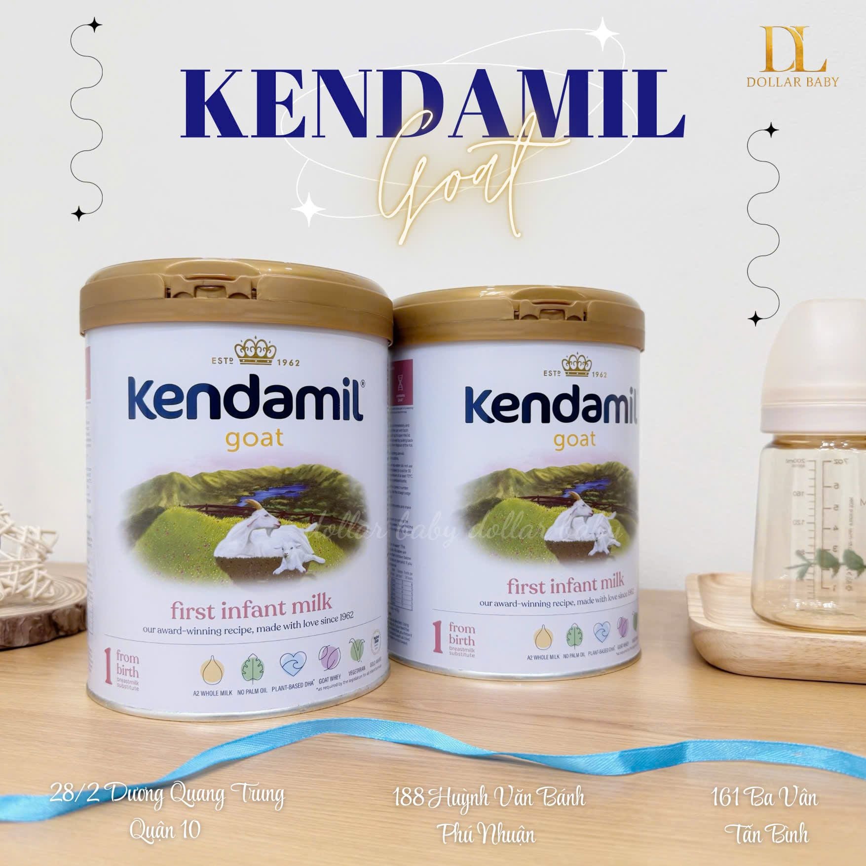  Sữa dê Kendamil Goat Anh 