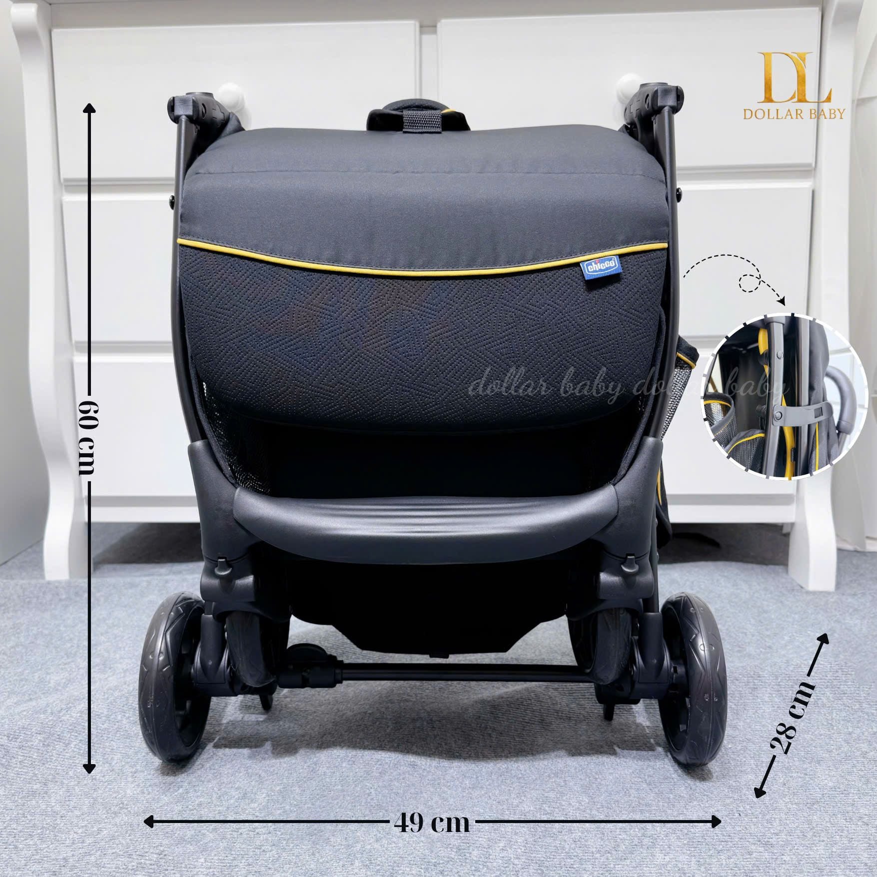  Xe Đẩy Gấp Gọn Chicco Glee 