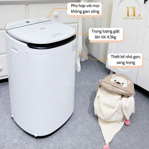  Máy giặt sấy nước nóng cao cấp Doux Pro Max DX-1342 