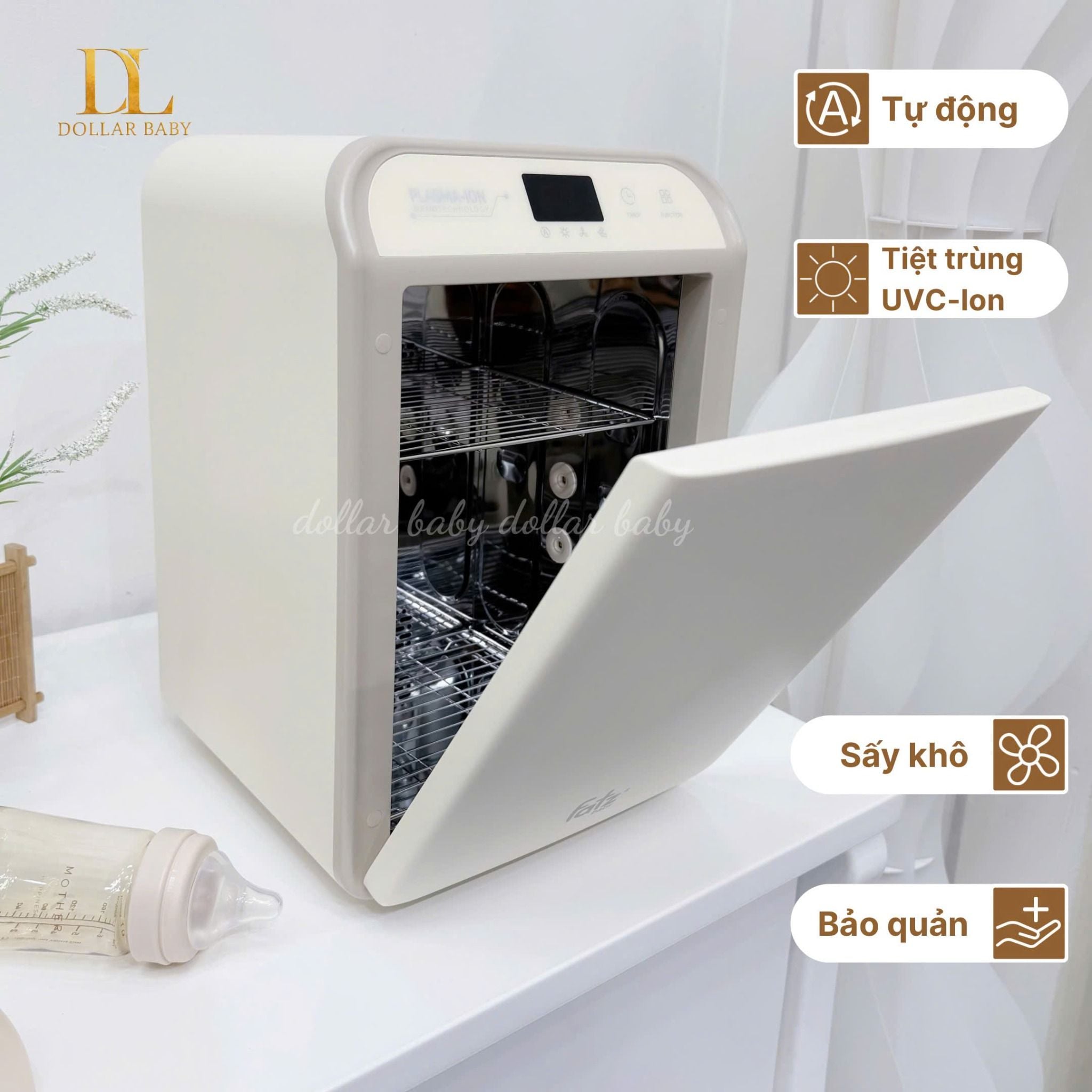  FATZ BABY - Máy tiệt trùng UVC-LED công nghệ Nano Plasma Ion - PLASMAX 10 