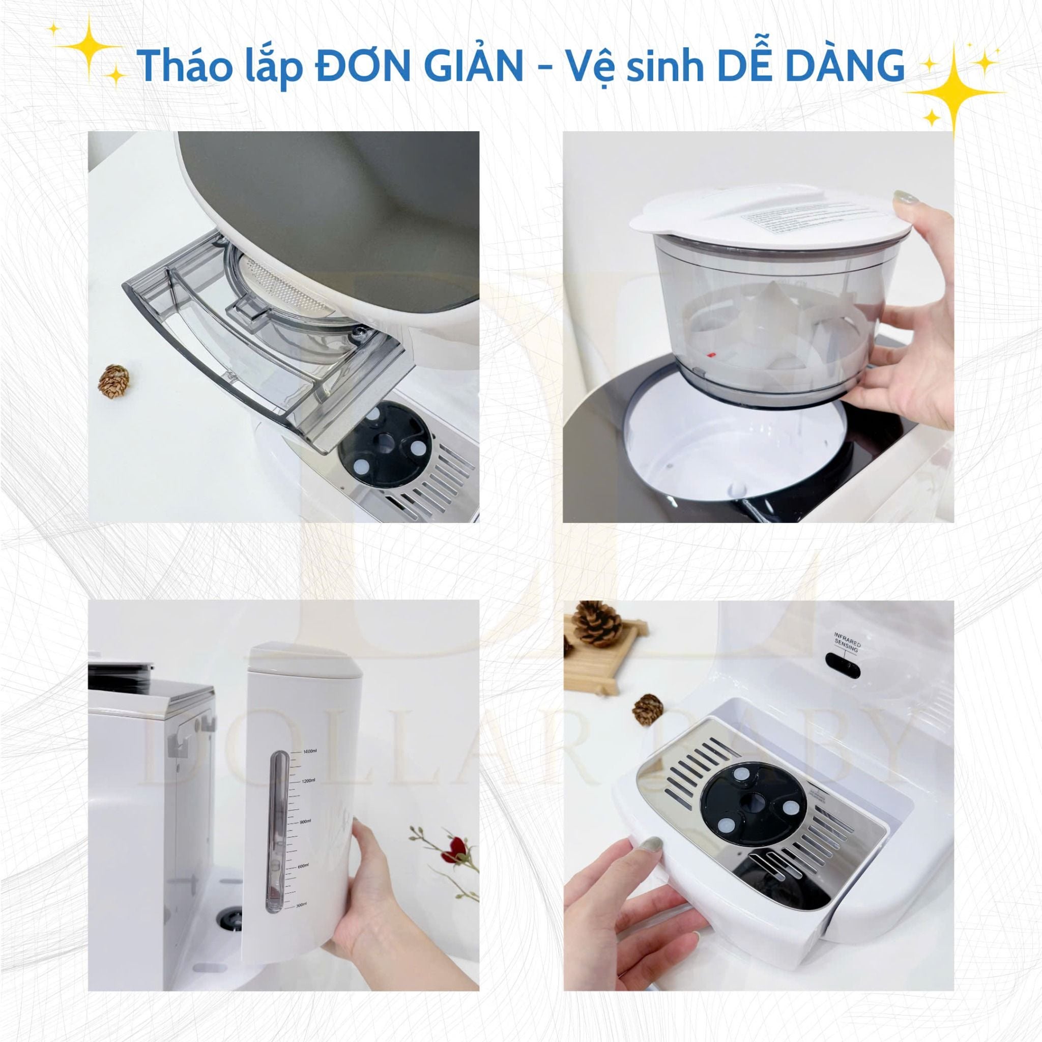  FATZ BABY - Máy Pha Sữa Điều Khiển Nhiệt Độ Thông Minh Tự Động - Formulus 1 