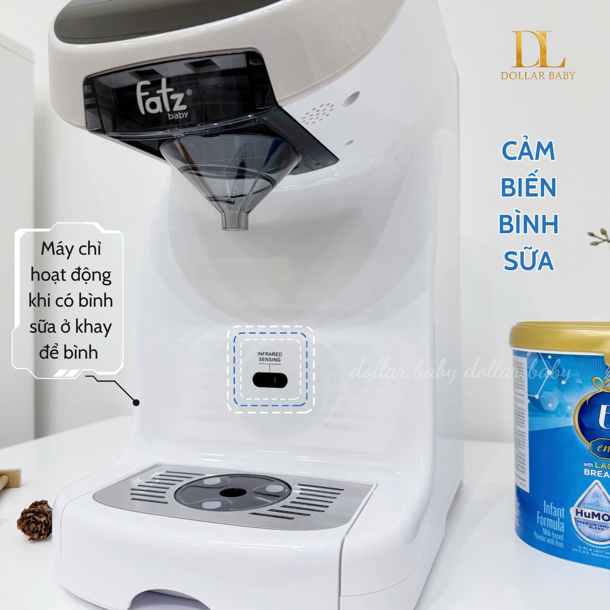  FATZ BABY - Máy Pha Sữa Điều Khiển Nhiệt Độ Thông Minh Tự Động - Formulus 1 