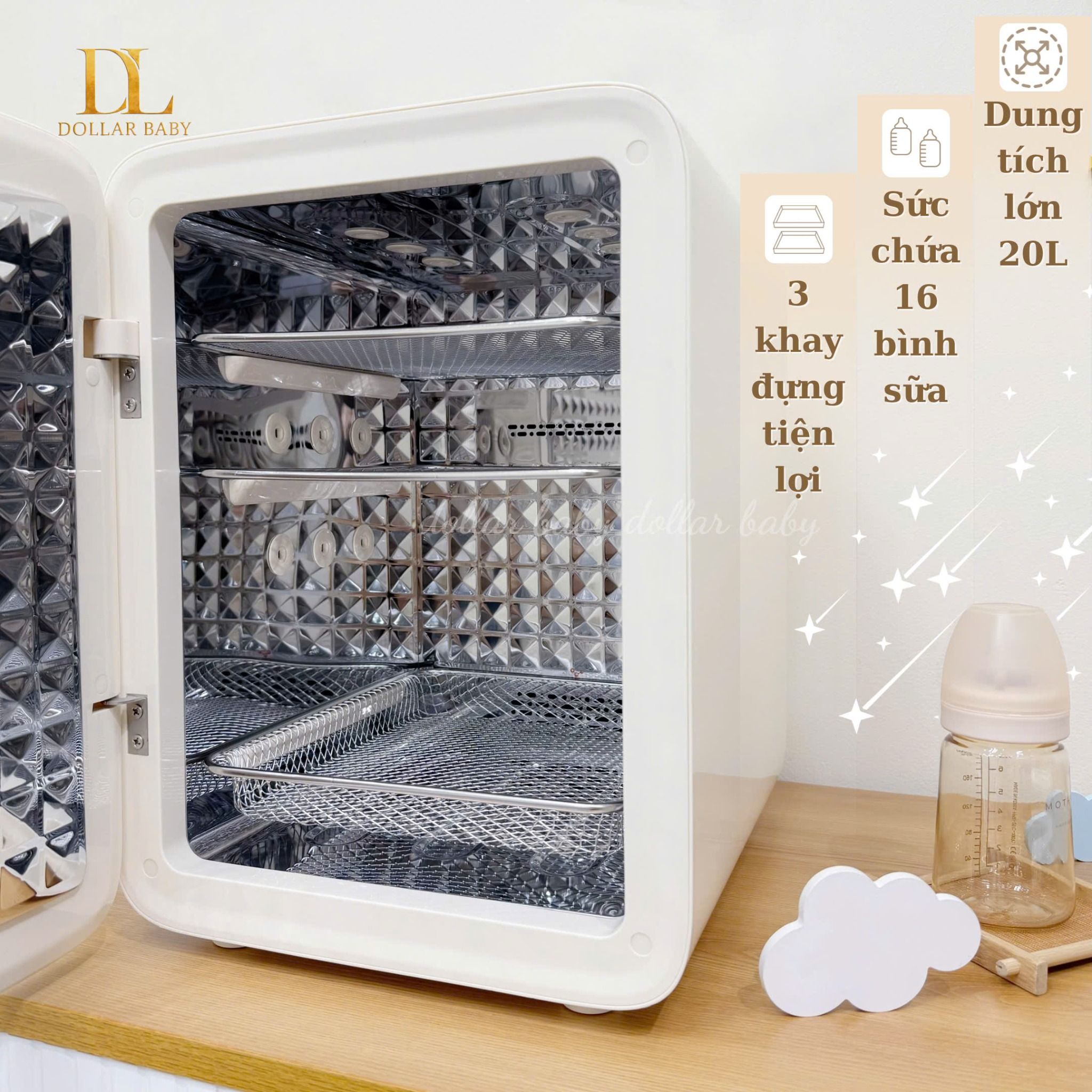  FATZ BABY - Máy tiệt trùng UVC-LED công nghệ Nano Plasma Ion - PLASMAX 11 