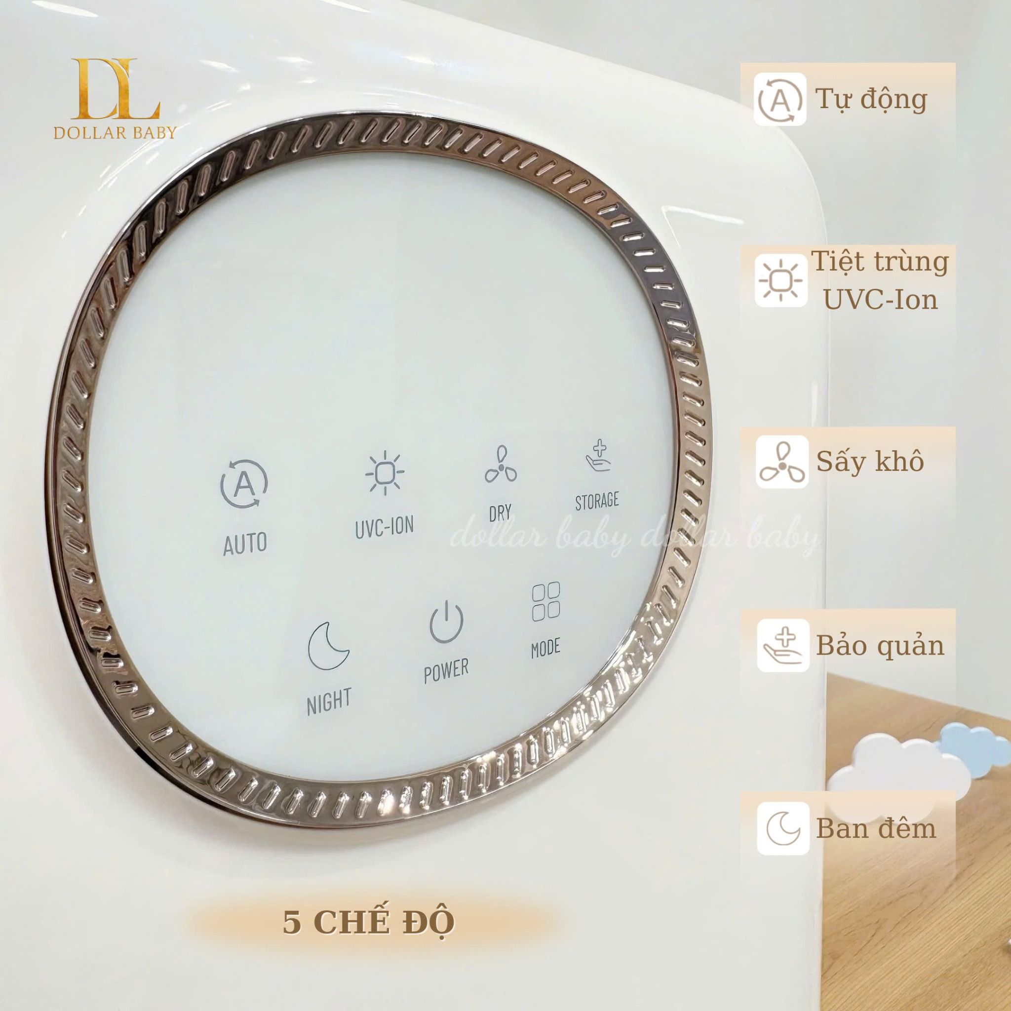  FATZ BABY - Máy tiệt trùng UVC-LED công nghệ Nano Plasma Ion - PLASMAX 11 