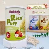  Bánh Gạo Ăn Dặm Babba's Malaysia ( 6m+) 